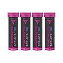 Fluid Tactical- Effervescent Hydration Tablets, Electrolyte Erstatning & Dehydrering Prevention, 4 Pack, 40 Servere (blandet berry)