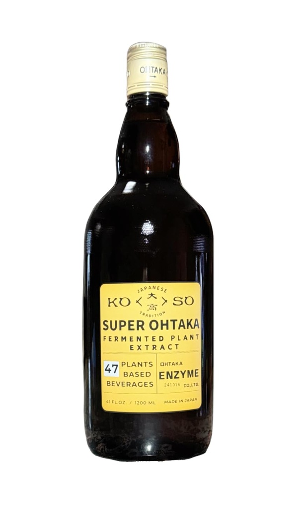 Super Ohtaka (41 oz.) Japanese Prebiotic with 47 Kind of Fermented Plants Extract. Digestive Health-Immune Support.