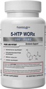 Superior Labs - 5- HTP Worx - 150 mg Pure 5- HTP Plus Potent Serotonin Blend - 90 Vegetabilske kapsler - Serotonin Amplification - Neurotransmitter Support - Brain Health - Mood Support