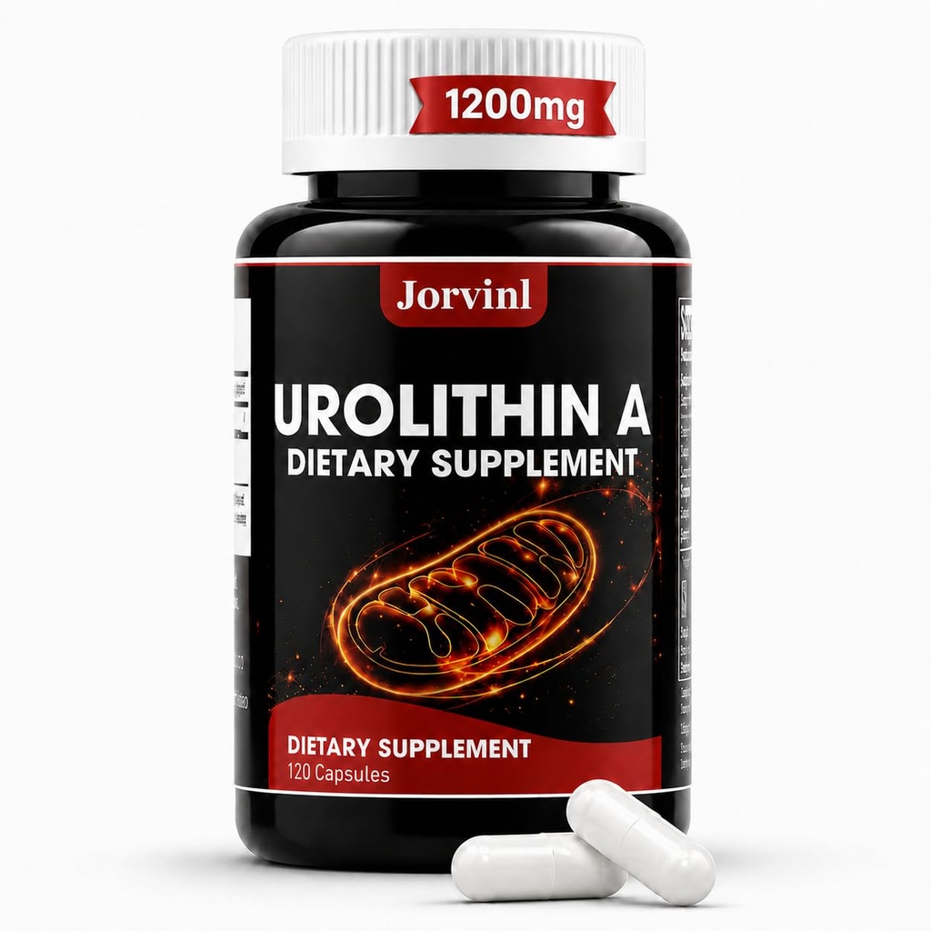 Urolithin A Supplement 1200mg,Veggie Capsules for Men & Women, 120 Count