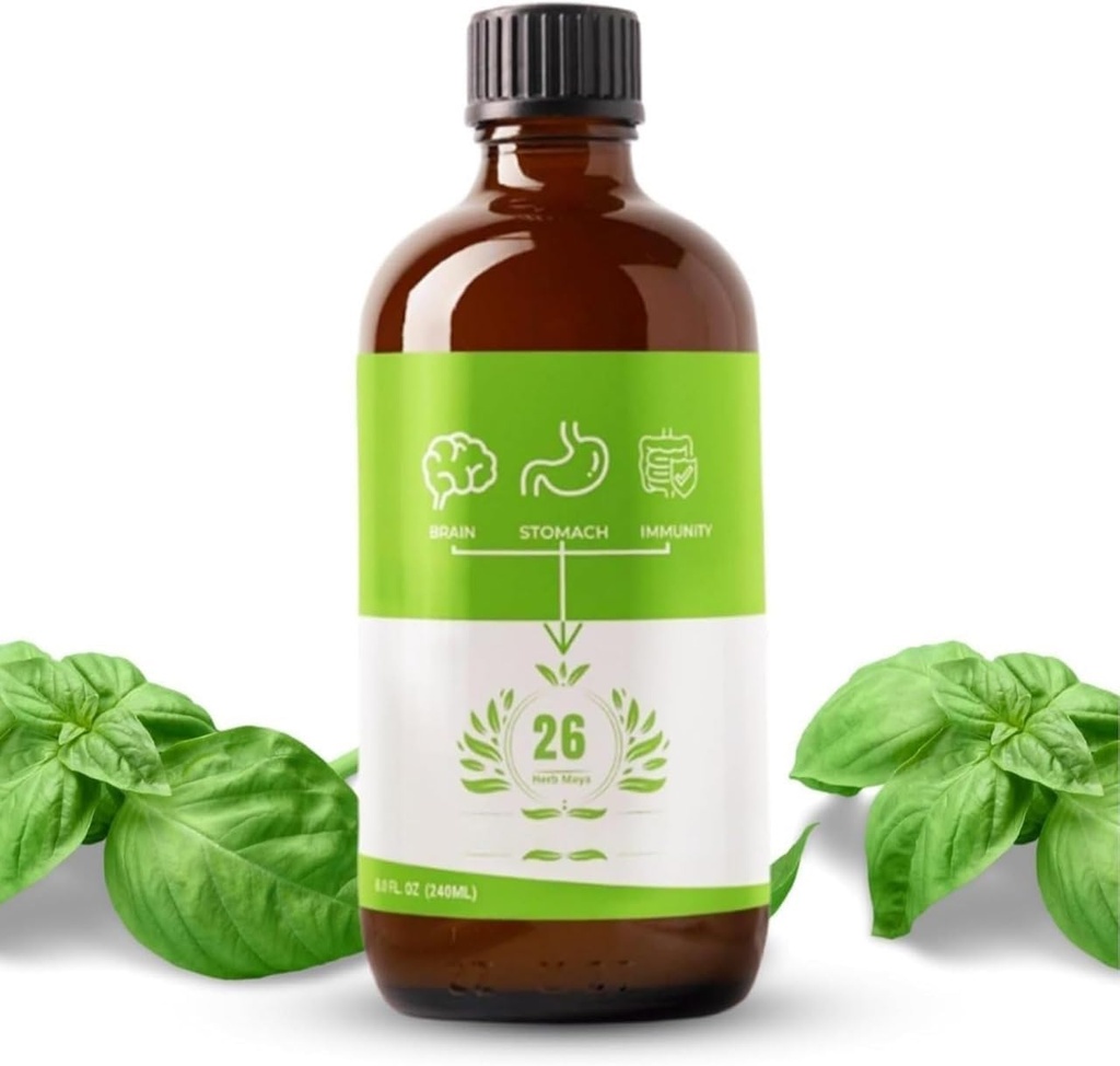 26 Herb Dr. Sebi Maya Formel 124; Iron- Rich Herbal Blend Budding124; Understøtter Fasting & Wellness