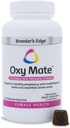 Breeder 's Edge Oxy Mate hund og kat Prenatal Vitaminer, Omfattende Vitamin til gravide hunde og katte Beriget med essentielle næringsstoffer til sunde mødre og kuld, 60kt lille hund & kat