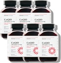 SMARTERNUTRITION CoQ10 400 mg høj absorption - naturligt fermenteret Ubiquinone w / Organic Cold- Pressed Olive Oil - for Heart Health, Cellular Energy - Non- GMO, Gluten Free - 360 greve [180 - Day Supply]