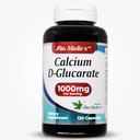 Lab - Calcium d- glucarat, Calcium 1000mg -120 Caps, Calcium supplement - Menopause Support - Hormone Harmony Lever Detox - Detox Rense - Ultra høj Absorption- Calcium, Calcio.