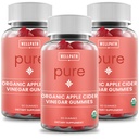 WellPath Pure Organic Apple Cider Vincious Gummies fra The Mother (3 Pack) - Lavet med ingefær til Gut Health