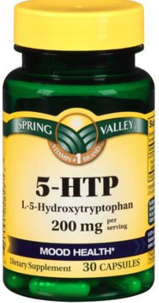 Spring Valley - 5- HTP 100 mg, 30 kapsler