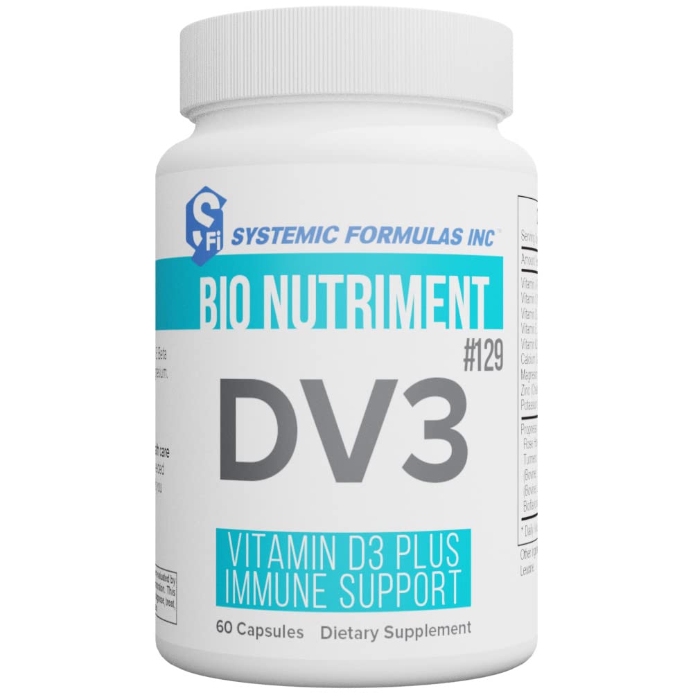 Systemiske formler DV3 BioNutriment Vitamin D3 Plus immunstøtte