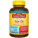Nature Made Extra Strength Omega 3 Fish Oil Supplements, 2800mg, Fish Oil Omega 3 Supplements as Ethyl Esters for Sund Hjerte, Brain, Eyes, Mood Support, 60 Softgels, 30 Day Supply