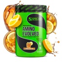 Species Nutrition Amino Evolved EAA & BCAA Powder, Fermented Branched Chain Amino Acids, Muscle Recovery & Endurance, Pre & Post Workout Supplement (Lemon Iced Tea, 30 Servings)