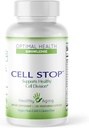 CELL STOP - Powerful Cell Division Support, Propriety Blend omfatter Curcumin, Green Tea, Reishi Mushroom, Tyrkiet Tail Mushroom, Broccoli Extract, 1,3 / 1,6 Beta Glucan, og andre - 120 Veggie kapsler
