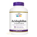 21st Century Acidophilus Probiotic Blend Capsules (300 Count), Daily Probiotic Supplement with Lactobacillus Acidophilus, Supports Digestive Health & Immune System, Non-GMO, Gluten-Free