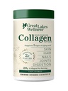 Great Lakes Wellness Collagen Peptider Pulver til hud, hår, negle, Joints & fordøjelse - Unflavored - Hurtig opløsning Hydrolyseret, Non- GMO, Keto, Kosher - 10 oz