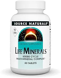 Kilde Naturals High Bioactivity Life Minerals, Iron Free - Krebs Cycle Multi- Mineral Complex - 60 tabletter