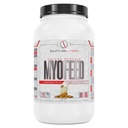 Purus Labs Myofeed Blended Protein | Ultra Filtered Whey Isolate & Concentrate | Soluble Fiber & Digestive Enzymes | 25 Servings (Homemade Vanilla Wafer)