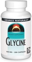 Source Naturals Glycin 500 mg Aminosyre Kosttilskud - 200 kapsler