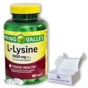 L lysin 1000mg- Essential Aminosyretabletter, 100ct (pakning med 1 stk.)