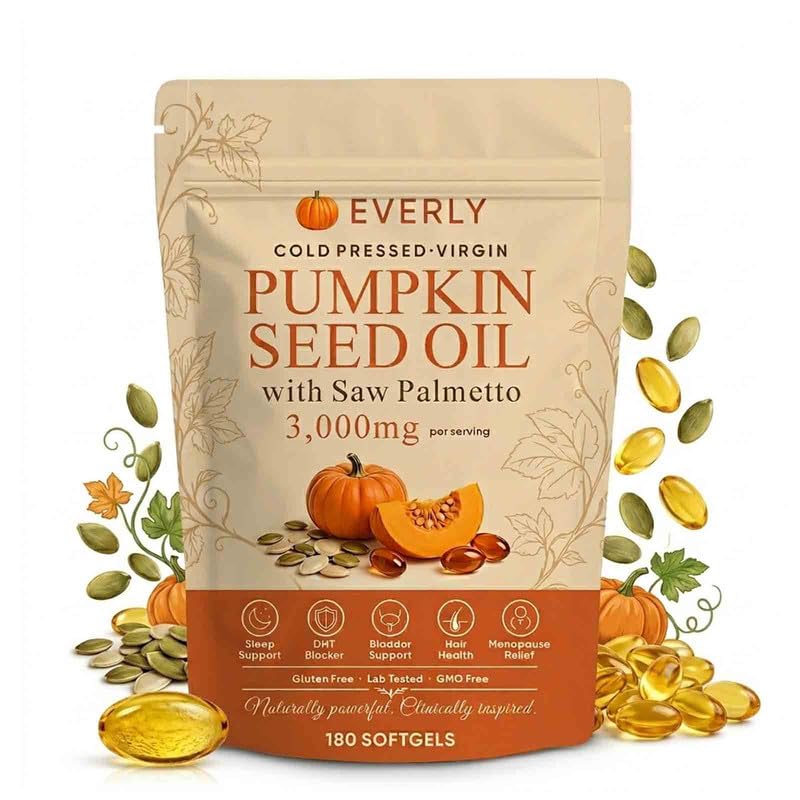 Seed Oil with Saw Palmetto | 3,000mg, 180 Softgels