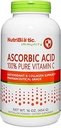 NutriBiotic Ascorbic Acid C-vitamin Powder, 16 Oz MSD 124; Pharmaceutical Grade L- Ascorbic Acid, 2000 Mg Per Serving MSD 124; Essential immun & Antioxidant Collagen Support Supplement 124; Vegan, Gluten & GMO Free