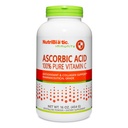 NutriBiotic Ascorbic Acid C-vitamin Powder, 16 Oz MSD 124; Pharmaceutical Grade L- Ascorbic Acid, 2000 Mg Per Serving MSD 124; Essential immun & Antioxidant Collagen Support Supplement 124; Vegan, Gluten & GMO Free