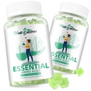 EAA Gummies Essential Aminosyrer - 60 dages forsyning Alle 9 Essential Aminos og alle Branched- Chain Aminos (BCAAs) Sukker fri med Muscle Recovery Energy Support Non GMO Green Apple Flavor