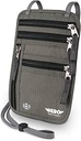 HERO Neck Wallet, RFID Blocking Passport Holder, Nem at Conceal Travel Pouch