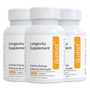 Urolithin A Capsules 500mg | Supports Mitochondrial Health, Cellular Energy, Muscle Strength & Recovery | Promotes Healthy Aging & Longevity | Vegan Formula | 180 Capsules 3 Month Supply