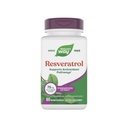 Nature's Way Resveratrol, Supports Antioxidant Pathways*, Helps Neutralize Free Radicals*, with Polyphenols from Red Wine Extract, 75mg per 2-Capsule Serving, Vegan, 60 Capsules (Packaging May Vary)