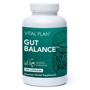 Vital Plan Gut Balance Supplement af Dr. Bill Rawls - Avanceret fordøjelsesstøtte Formel w / Clinical- Grade Slippery Elm Bark, Berberine & Dandelion Extract for kvinder & mænd (180 kapsler)