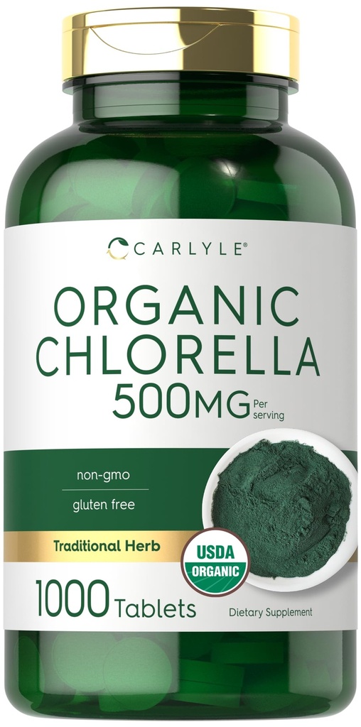 Carlyle Chlorella Tablets Organic 500 mg