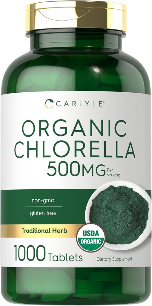 Carlyle Chlorella Tablets Organic 500 mg