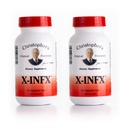 Christopher 's Original Formulas X- INFX Formel, Naturlig immunforsvar, 2 Pack, 100 Caps Hver