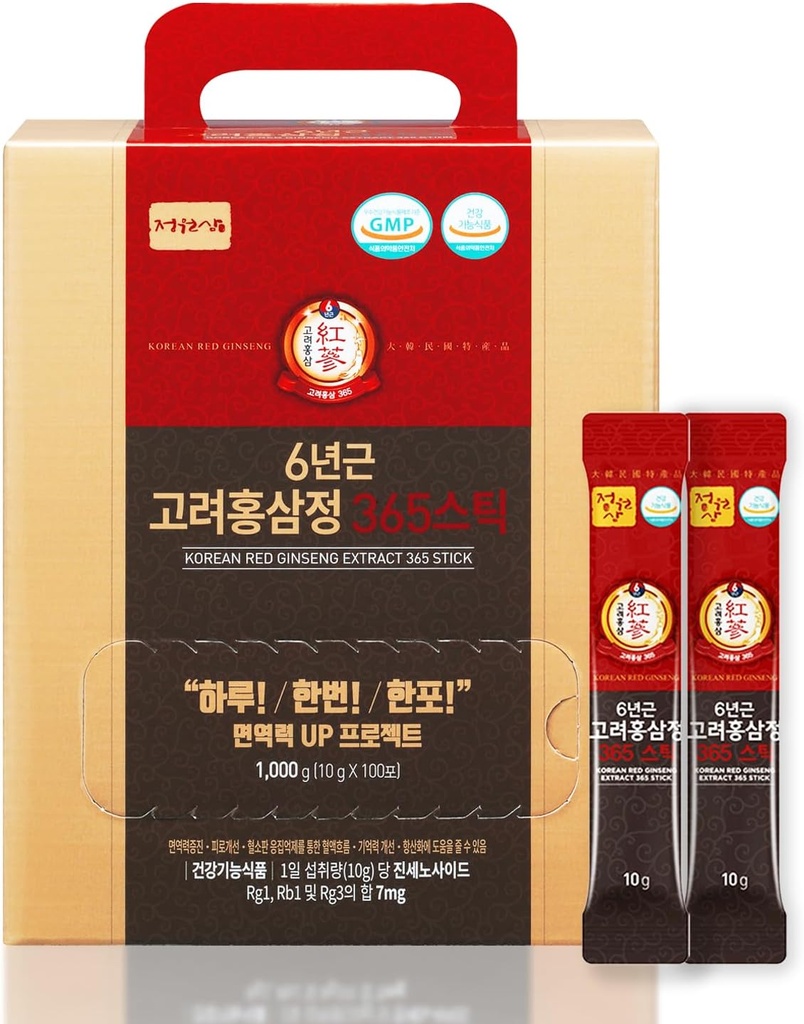 6- År Koreansk Rød Ginseng 365