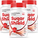 (3 Pack) Sugar Shield, Sugar Shield Blood Support, Sugar Shield Pills, Sugar Shield Kapsler, Sugar Shield Alle naturlige, Sugar Shield, Sugar Shield Advanced Formel, Sugar Shield Anmeldelser, 90 Kapsler