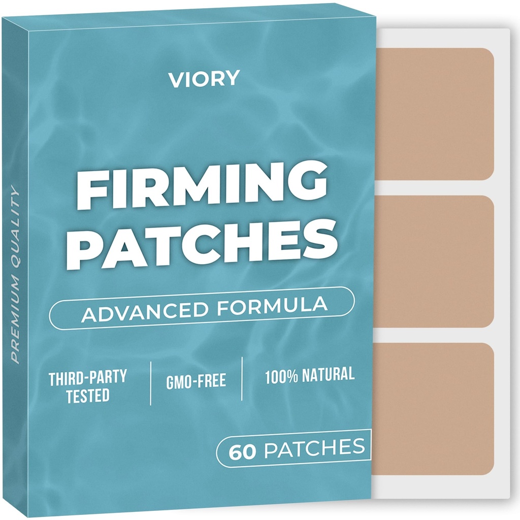 B12 Fyringspatches (pakke med 60) - 100% Natural Patch for kvinder og mænd - Energi, Focus & Body Support - Forbedret formel