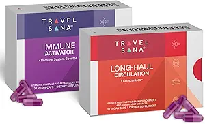 Long- Haul Circulation (30 Vegan Caps) + immunaktivator (30 Vegan Caps)