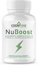 Koffein piller 100 mg med L- Theanine & B12 - Natural Energy + Focus Supplement - Ren energi piller for mænd og kvinder - Koffein L Theanine Nootrop - 60 Veganske kapsler