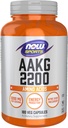 Now Sports AAKG 2200, Arginin, Energiproduktion, 180 Veg Kapsler