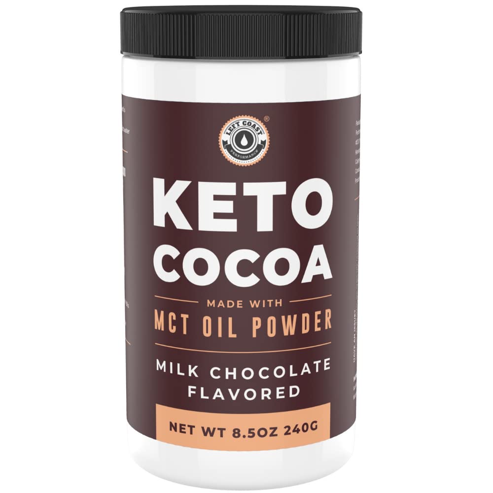 Keto Kakao Buddy 124; Keto Hot Chocolate Drink Mix Powder - Sugar Free, Low Carb med Protein og MCT Oil Powder