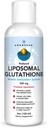 AMANDEAN Liposomal Glutathione supplement. Flydende Reduceret Setria 500 mg. Immunstøtte, Hjerne Sundhed, Lever Detox, Hud Sundhed. Phosphatidylcholin fra non-GMO solsikke Lecithin. Soy- Free & Vegan.
