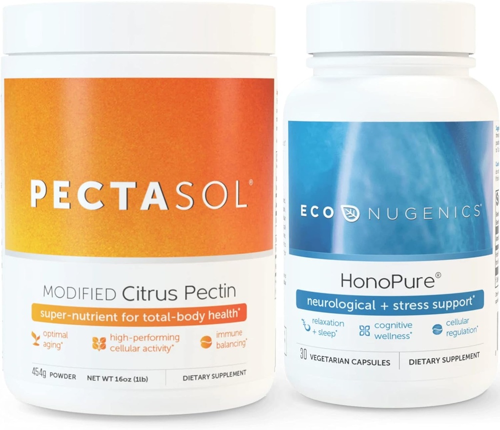 EcoNugenics Ultimate Cellular Health & Immunity Support Pack Note 124; HonoPure - Magnolia Bark Extract, 30 Kapsler