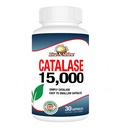 Rise- N- Shine Catalase Supplement 15.000 - Kraftfuld Antioxidant Enzyme til hårsundhed - Hårtilskud til stærk hårstøtte - 30 dages forsyning