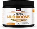 Kraftfaktor Moderne svampe Pulver, Mushroom supplement til støtte energi, Fokus, Immunitet, & fordøjelse med Cordyceps, Tyrkiet Hale, Chaga, Reishi, Lions Mane, Shiitake, Unflavored, 30 Serveringer