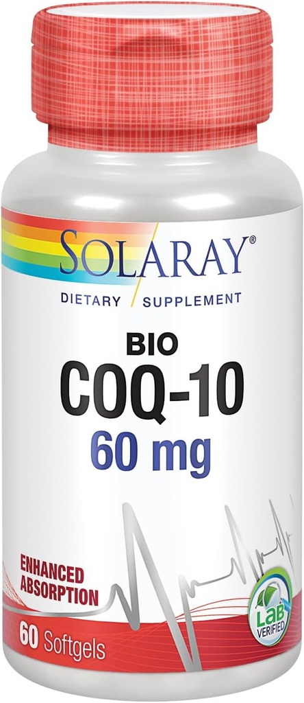 SOLARAY Bio CoQ- 10 60 mg