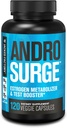 Jacked Factory Androvse Østrogen Blocker for Mænd - Natural Testosteron Booster for Mænd & Østrogen Metabolizer med Tongkat Ali, DIM, Long Jack & Mere - Test Booster & Muscle Builder - 120 Greve