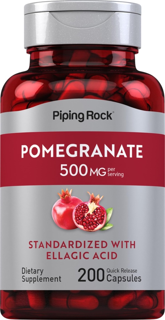 Piping Rock Pomegranate Extract 124; 500mg
