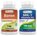 Boron 5 mg & MK- 7 vitamin K2 100 mcg