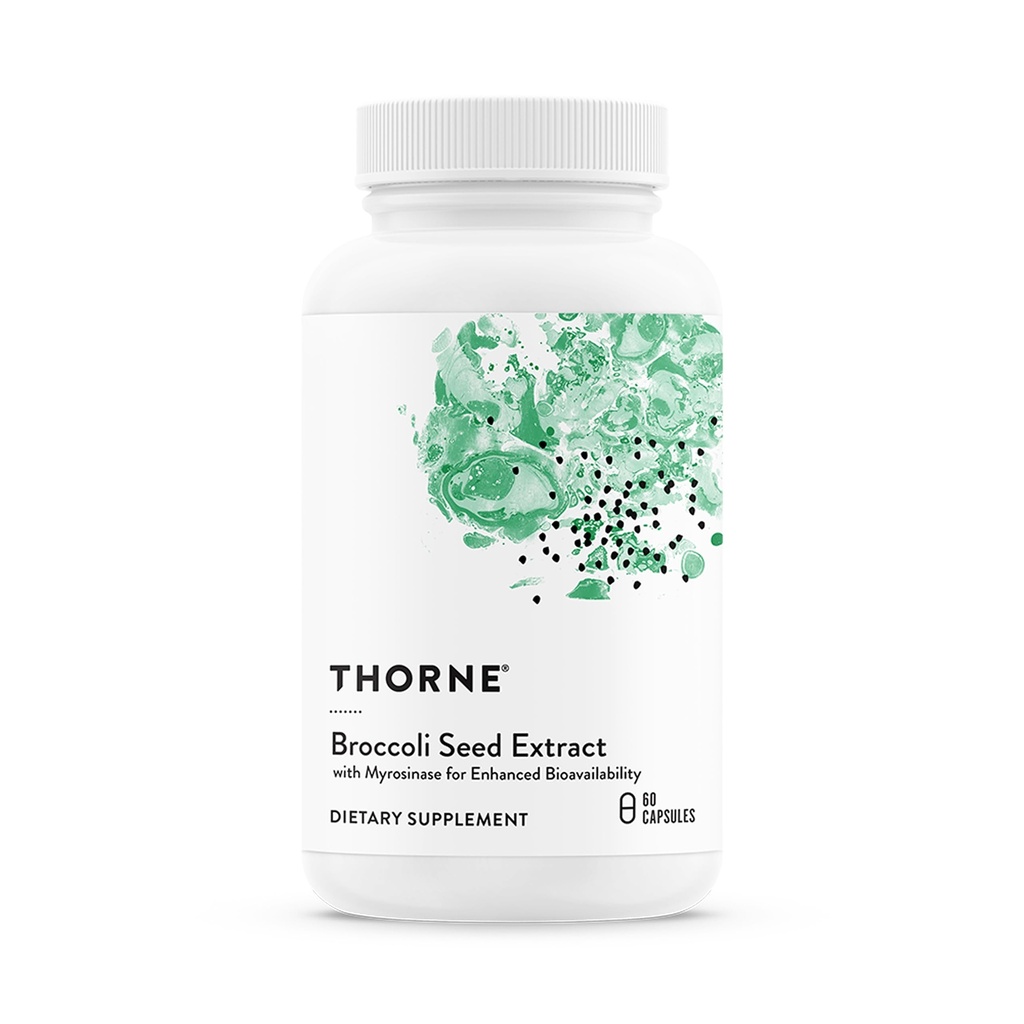 THORNE - Broccoli Seed Extract (Tidligere Crucera- SGS) til antioxidant support * - Sulforaphane Glucosinolate (SGS) - 60 kapsler