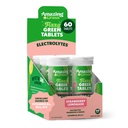 Amazing Grass Electrolyte Tablets, Fizzy Greens vand smag tabletter med vitaminer, Hydrate Strawberry Lemonade, 10 Greve (pakke med 6) (Packaging May Vary)