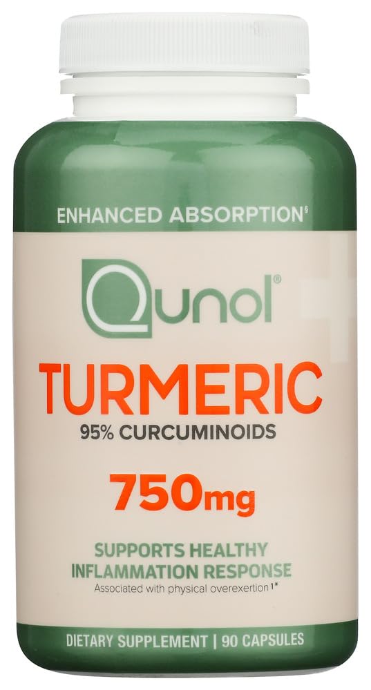 Qunol Natural Turmeric Capsules, 90 CT