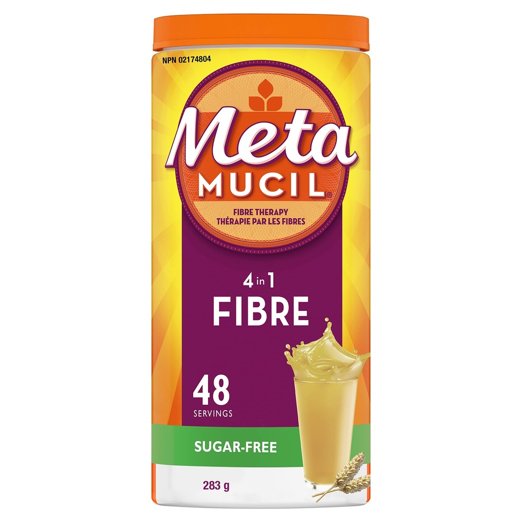 METAMUCIL Powder with NO Added Sweetener, 283g